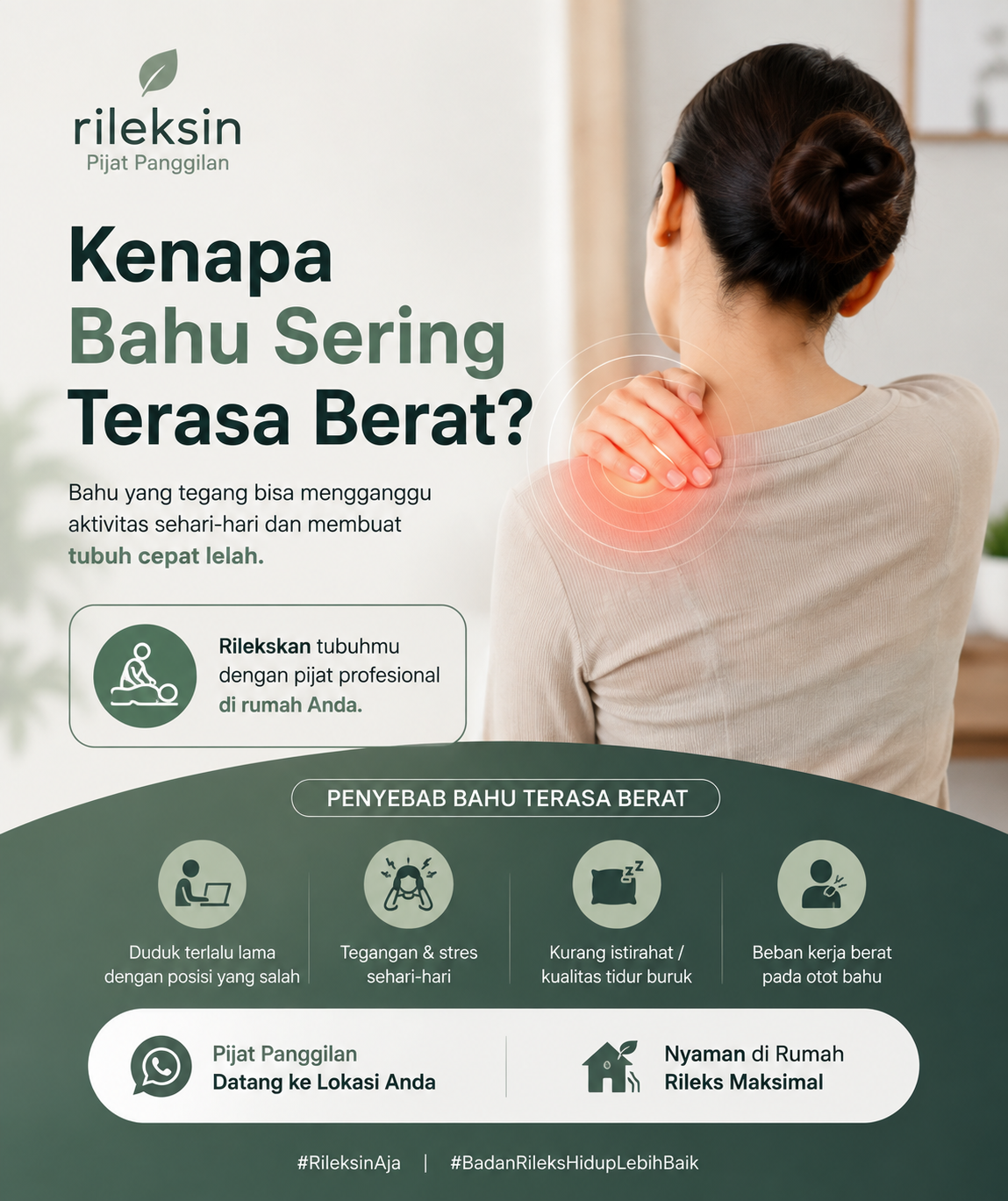 Kenapa Bahu Kamu Sering Terasa Berat? 🤔